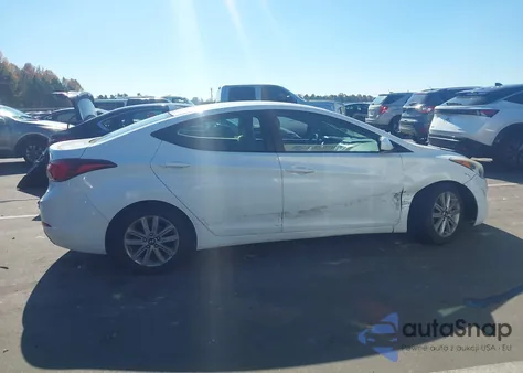 2015 Hyundai Elantra Se from USA, damaged, VIN 5NPDH4AE3FH545231